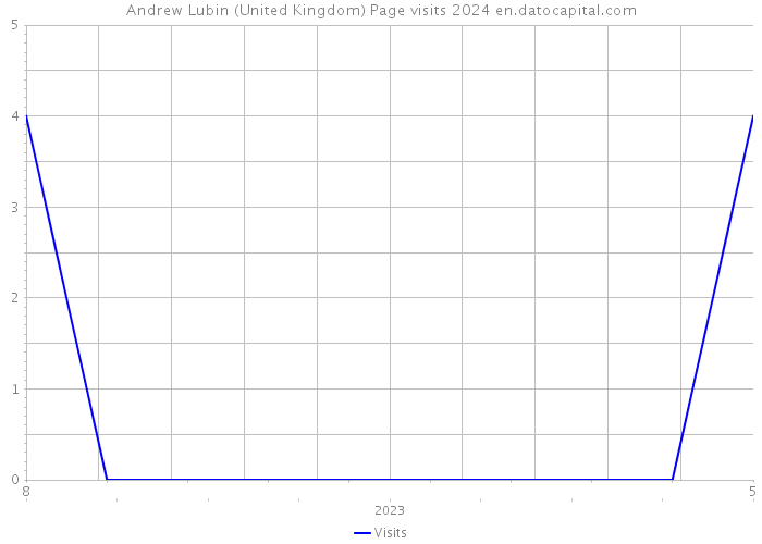 Andrew Lubin (United Kingdom) Page visits 2024 