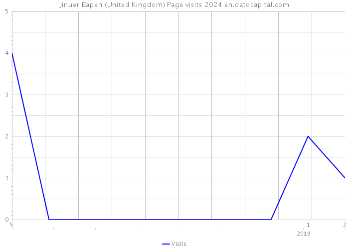 Jinuer Eapen (United Kingdom) Page visits 2024 