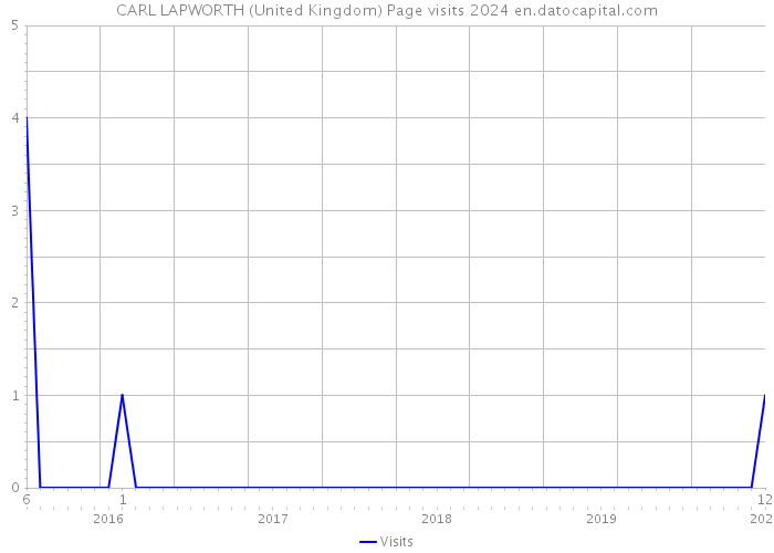 CARL LAPWORTH (United Kingdom) Page visits 2024 