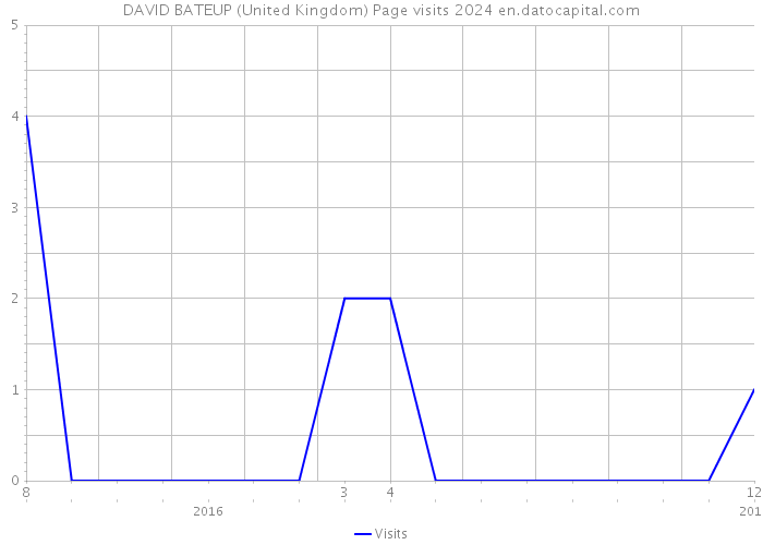 DAVID BATEUP (United Kingdom) Page visits 2024 