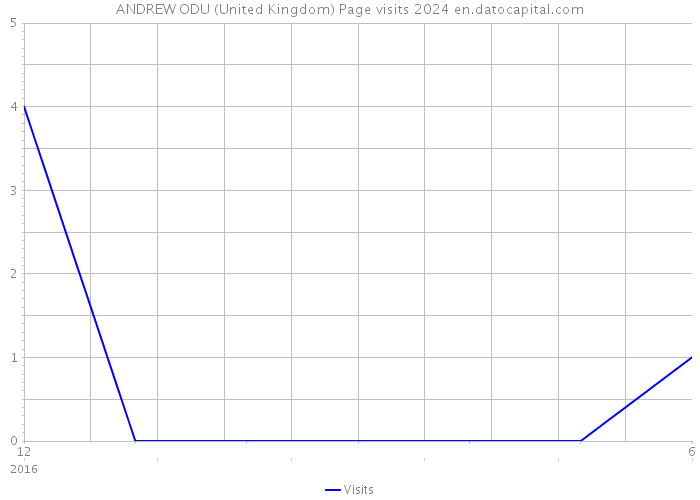 ANDREW ODU (United Kingdom) Page visits 2024 
