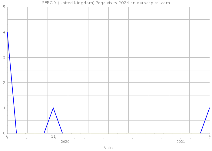 SERGIY (United Kingdom) Page visits 2024 