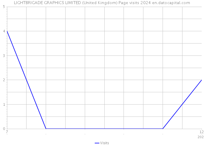 LIGHTBRIGADE GRAPHICS LIMITED (United Kingdom) Page visits 2024 