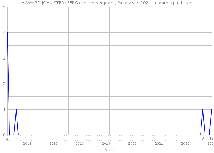 HOWARD JOHN STERNBERG (United Kingdom) Page visits 2024 