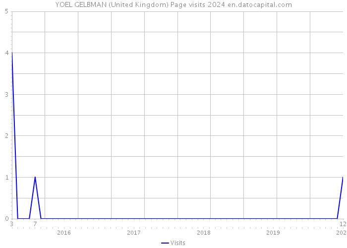 YOEL GELBMAN (United Kingdom) Page visits 2024 