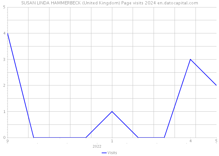 SUSAN LINDA HAMMERBECK (United Kingdom) Page visits 2024 