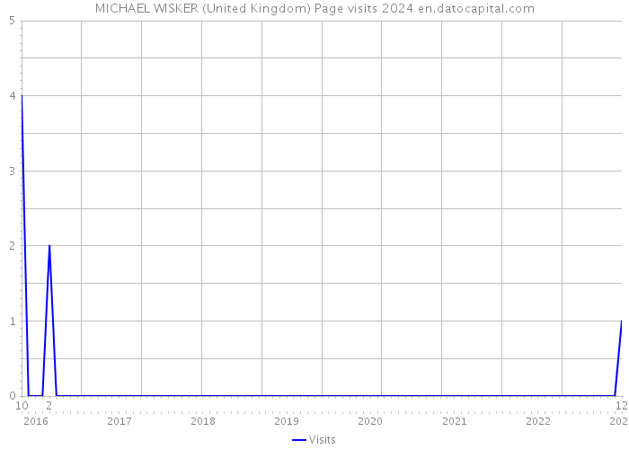 MICHAEL WISKER (United Kingdom) Page visits 2024 