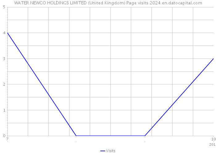WATER NEWCO HOLDINGS LIMITED (United Kingdom) Page visits 2024 
