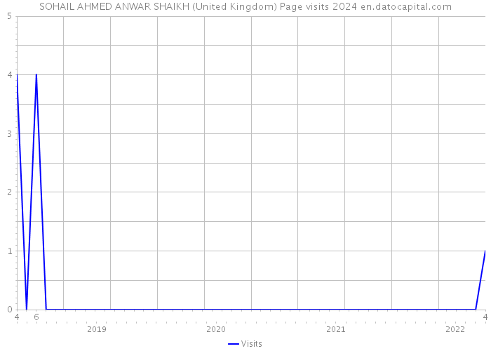 SOHAIL AHMED ANWAR SHAIKH (United Kingdom) Page visits 2024 