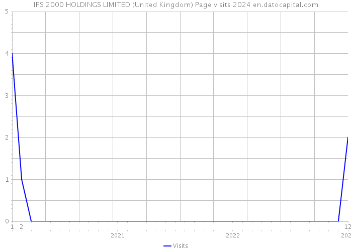 IPS 2000 HOLDINGS LIMITED (United Kingdom) Page visits 2024 