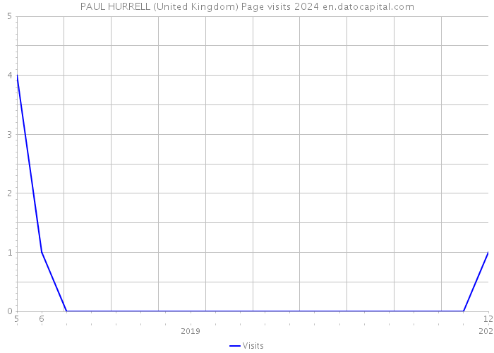 PAUL HURRELL (United Kingdom) Page visits 2024 