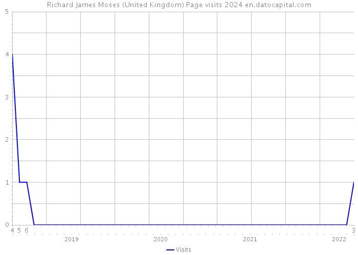 Richard James Moses (United Kingdom) Page visits 2024 