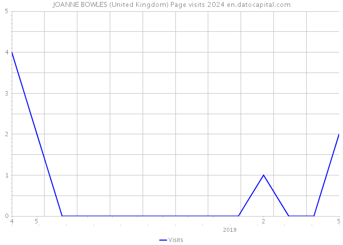 JOANNE BOWLES (United Kingdom) Page visits 2024 