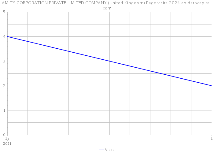 AMITY CORPORATION PRIVATE LIMITED COMPANY (United Kingdom) Page visits 2024 