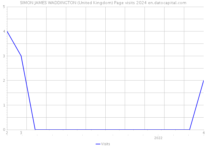 SIMON JAMES WADDINGTON (United Kingdom) Page visits 2024 