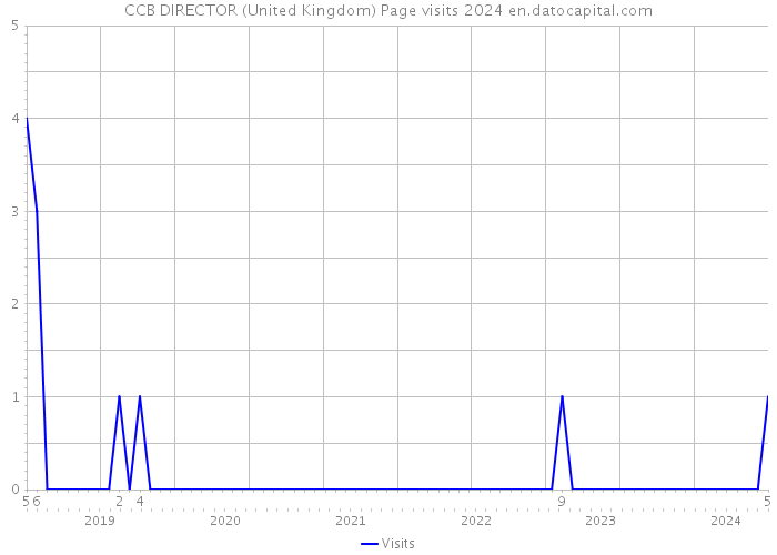 CCB DIRECTOR (United Kingdom) Page visits 2024 