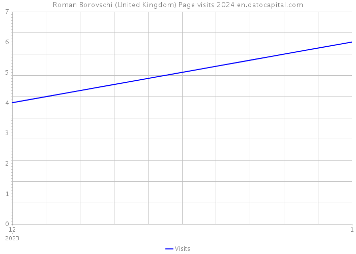Roman Borovschi (United Kingdom) Page visits 2024 