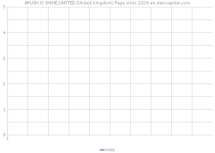 BRUSH N' SHINE LIMITED (United Kingdom) Page visits 2024 