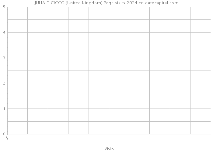 JULIA DICICCO (United Kingdom) Page visits 2024 