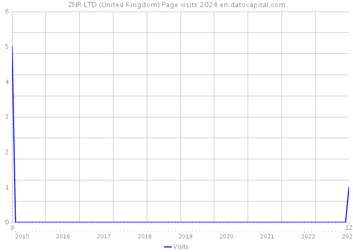 ZNR LTD (United Kingdom) Page visits 2024 