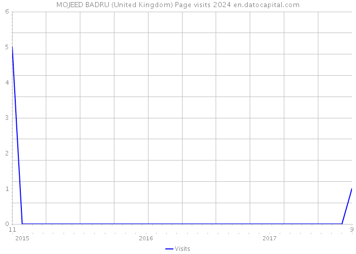 MOJEED BADRU (United Kingdom) Page visits 2024 