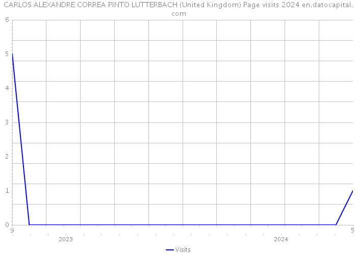 CARLOS ALEXANDRE CORREA PINTO LUTTERBACH (United Kingdom) Page visits 2024 