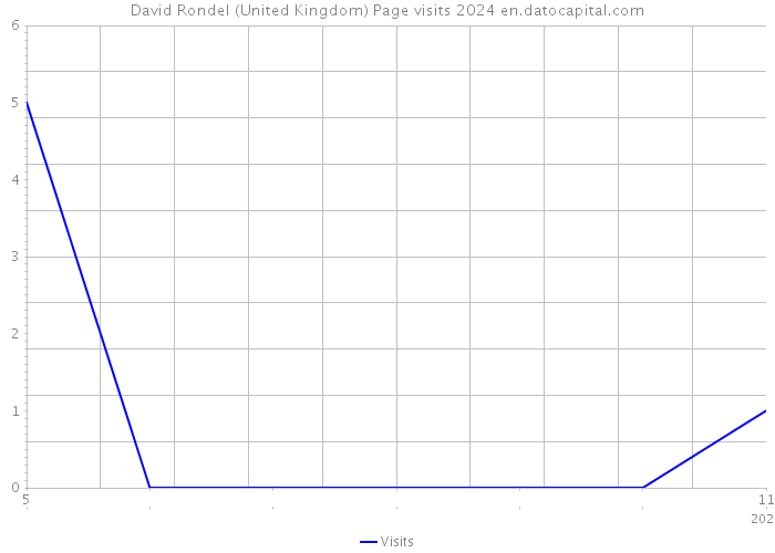 David Rondel (United Kingdom) Page visits 2024 