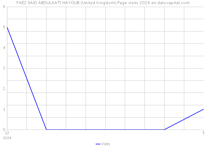 FAEZ SAID ABDULAATI HAYOUB (United Kingdom) Page visits 2024 