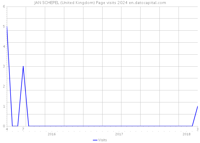 JAN SCHEPEL (United Kingdom) Page visits 2024 