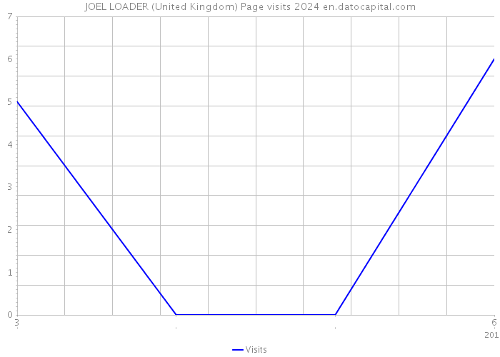 JOEL LOADER (United Kingdom) Page visits 2024 