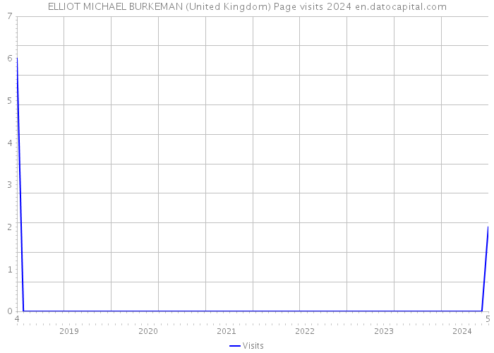 ELLIOT MICHAEL BURKEMAN (United Kingdom) Page visits 2024 