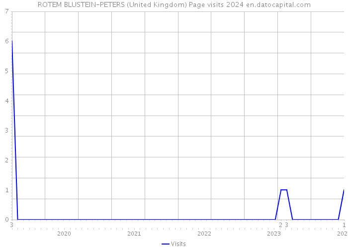 ROTEM BLUSTEIN-PETERS (United Kingdom) Page visits 2024 