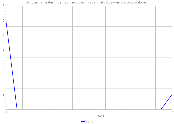 Seyoum Yirgalem (United Kingdom) Page visits 2024 