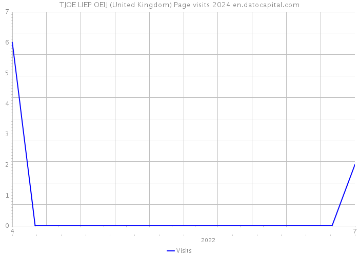 TJOE LIEP OEIJ (United Kingdom) Page visits 2024 