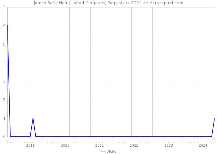 James Beric Holt (United Kingdom) Page visits 2024 