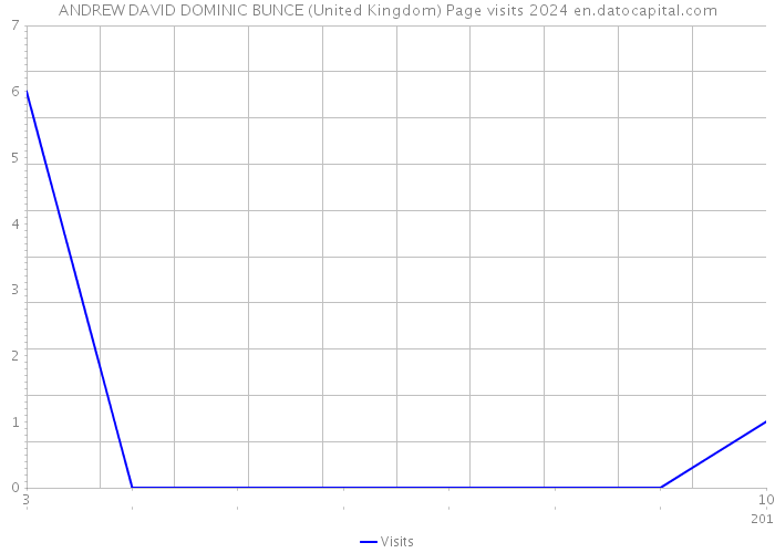 ANDREW DAVID DOMINIC BUNCE (United Kingdom) Page visits 2024 