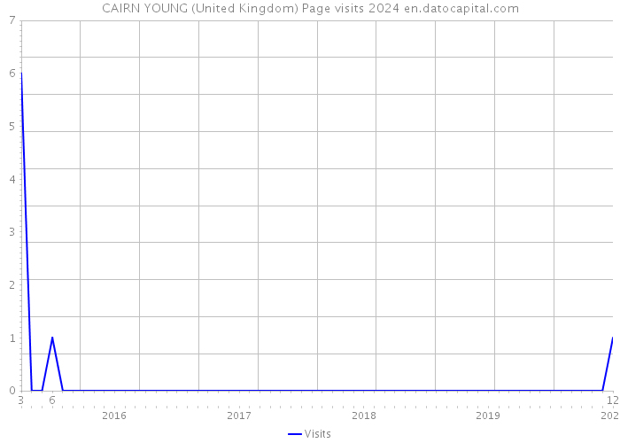 CAIRN YOUNG (United Kingdom) Page visits 2024 