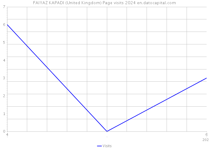 FAIYAZ KAPADI (United Kingdom) Page visits 2024 