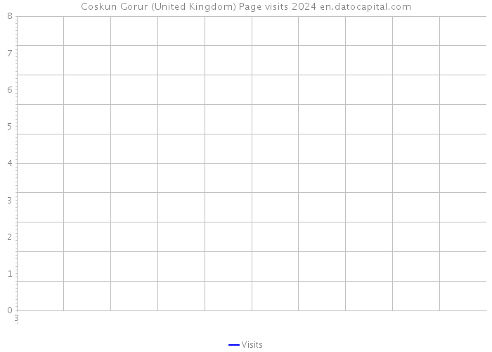 Coskun Gorur (United Kingdom) Page visits 2024 