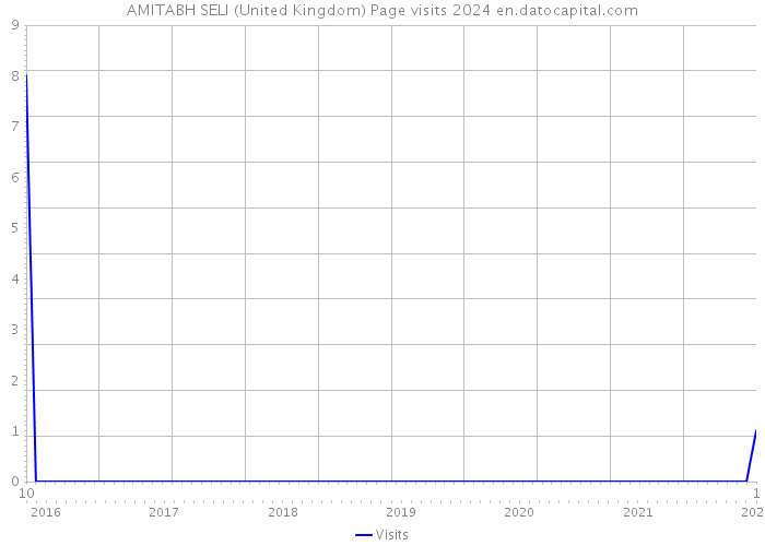 AMITABH SELI (United Kingdom) Page visits 2024 