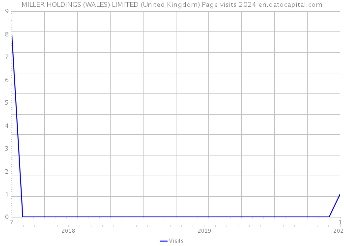 MILLER HOLDINGS (WALES) LIMITED (United Kingdom) Page visits 2024 