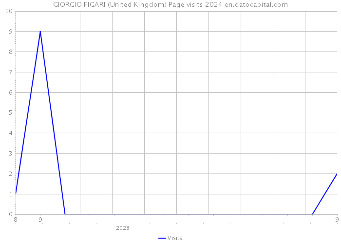 GIORGIO FIGARI (United Kingdom) Page visits 2024 