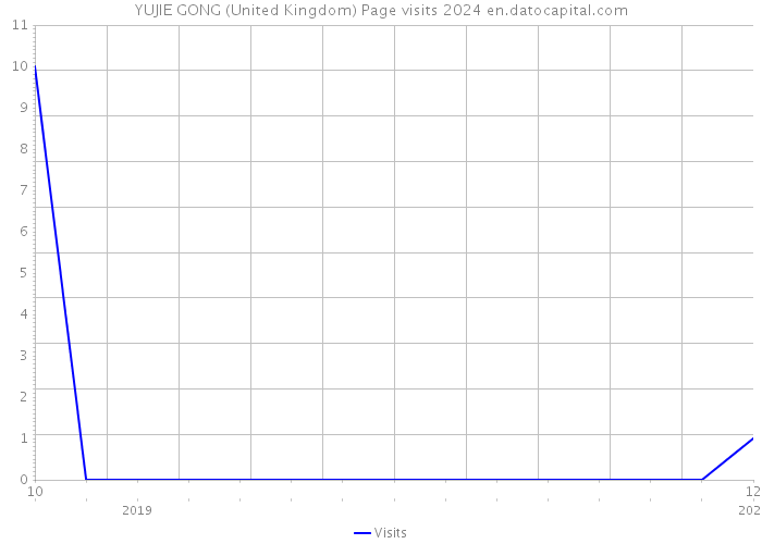 YUJIE GONG (United Kingdom) Page visits 2024 
