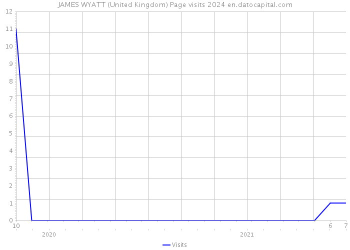 JAMES WYATT (United Kingdom) Page visits 2024 