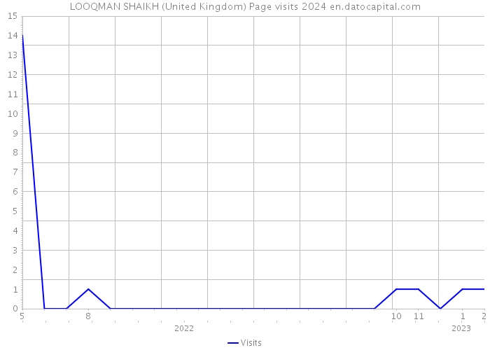 LOOQMAN SHAIKH (United Kingdom) Page visits 2024 