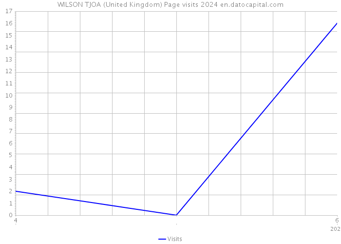 WILSON TJOA (United Kingdom) Page visits 2024 