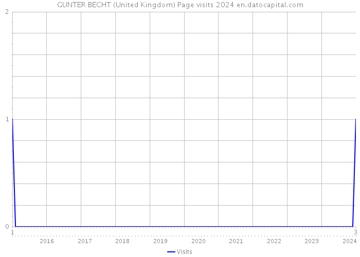 GUNTER BECHT (United Kingdom) Page visits 2024 