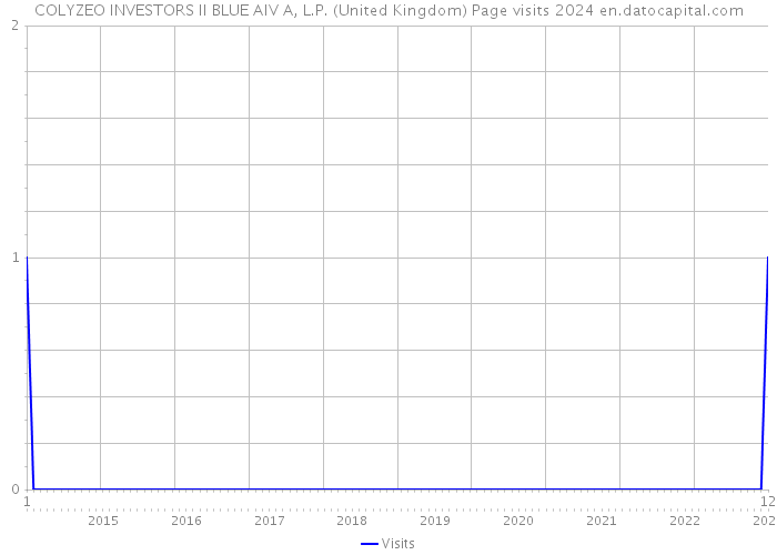 COLYZEO INVESTORS II BLUE AIV A, L.P. (United Kingdom) Page visits 2024 