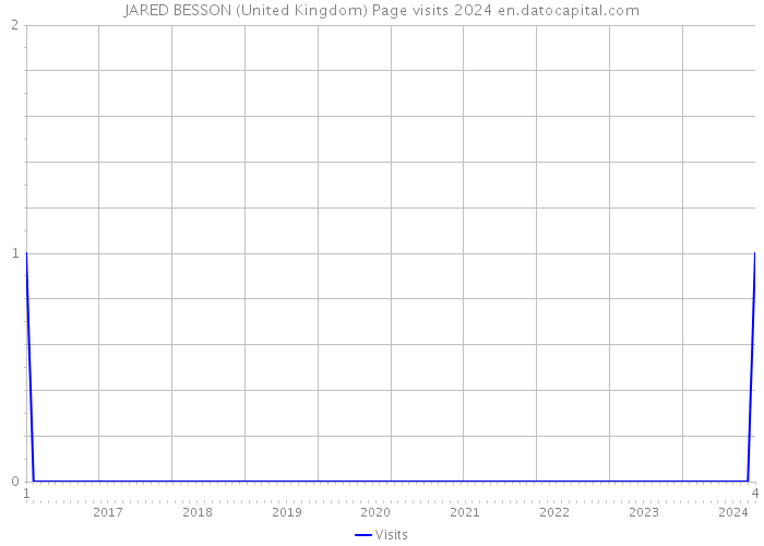JARED BESSON (United Kingdom) Page visits 2024 