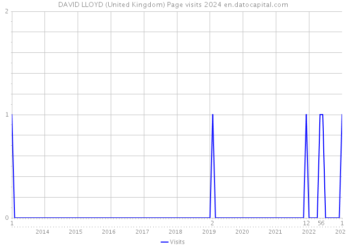 DAVID LLOYD (United Kingdom) Page visits 2024 